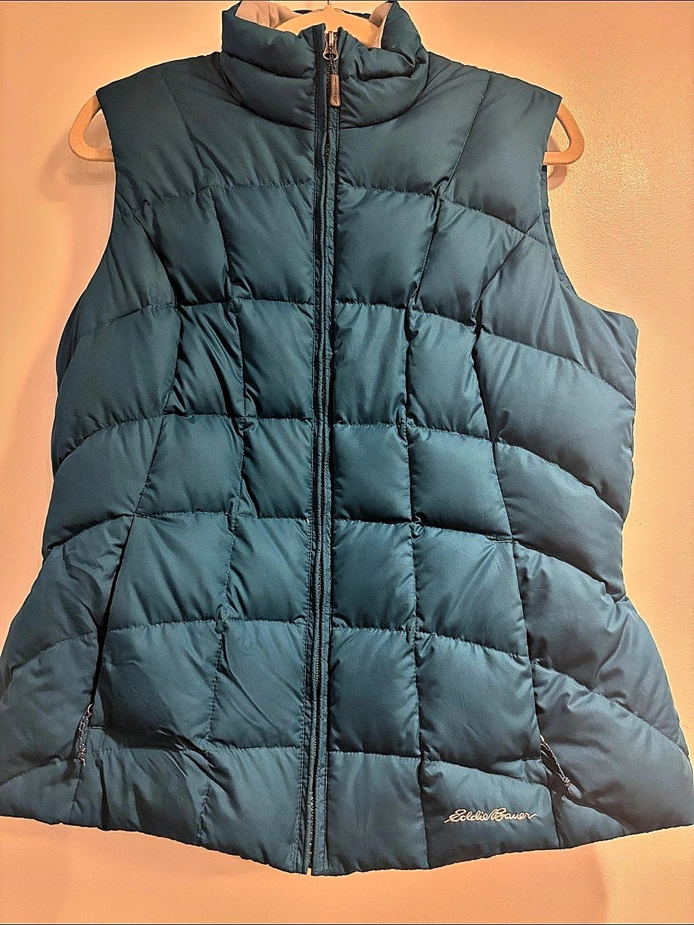 NWOT Eddie Bauer 650 Fill Down Baffled Insulated Puffer Vest
